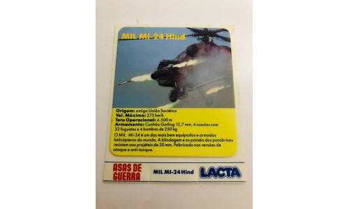 Cole��o Lacta Asas de Guerra - Mil Mi - 24 Hind